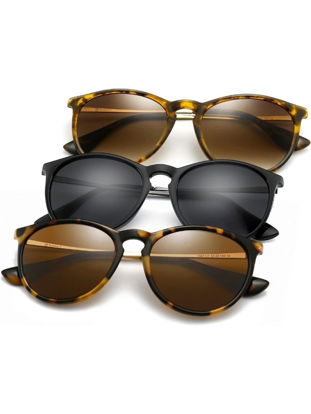 Vintage Round Sunglasses for Women & Men | Classic Retro Style, UV Protection